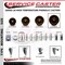 Service Caster 6'' High Temp Phenolic Swivel 7/16'' Stem Caster Set with Total Lock Brake, 4PK SCC-GRTTL20S615-PHSHT-716138-4 - alternate 4